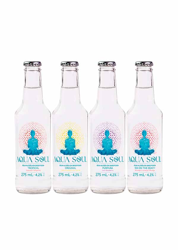Aqua Soul Sortidas 275ml 4 Garrafas