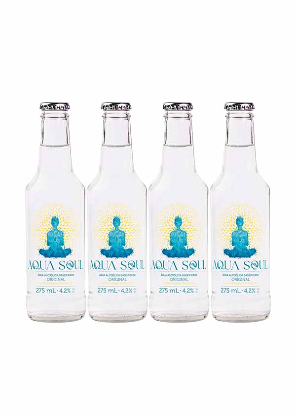 Sabor Original 4 Garrafas 275ml Aqua Soul