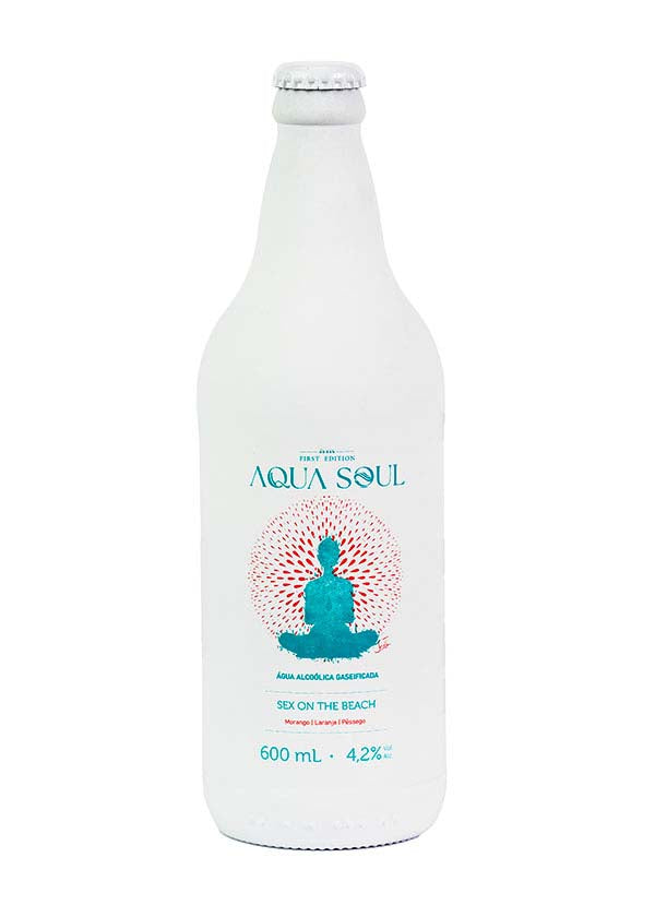 Aqua Soul Púrpura 6 Garrafas 275ml + 1 Garrafa 600ml Sex on the Beach Aqua Soul