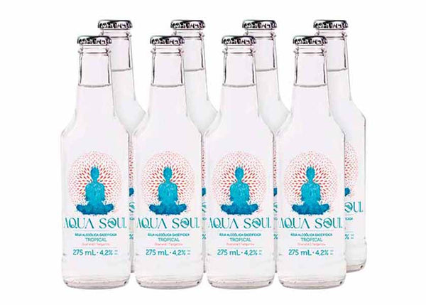 Aqua Soul Tropical 275 ml 8 garrafas